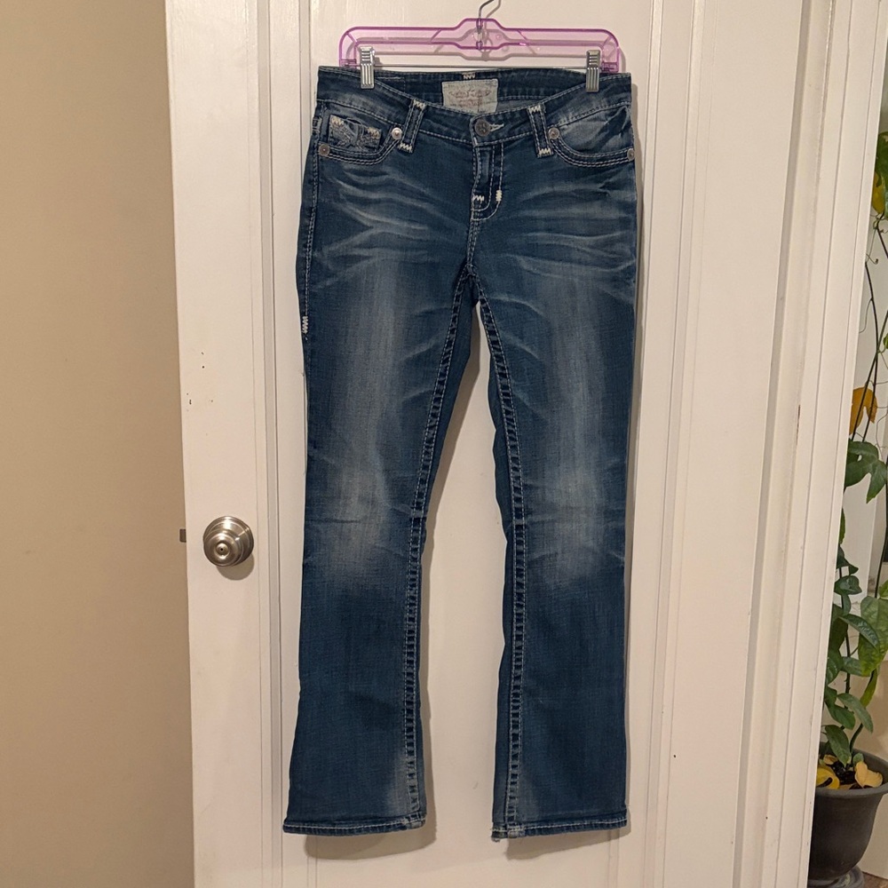 Big Star Women's Straight Leg Blue Jeans